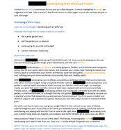 Landscaping Web Copy